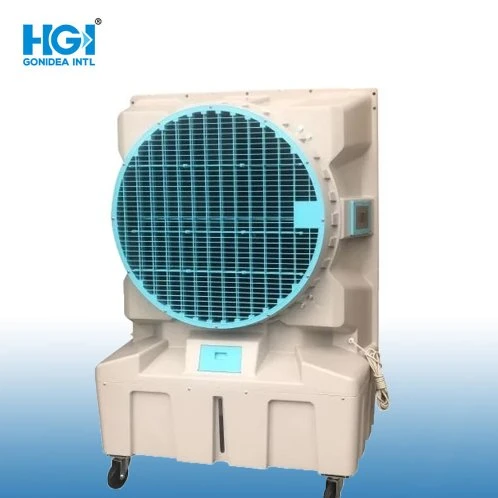 Hgi Industrial Floord Standing Big Power Mobile Evaporative Air Cooler with Water