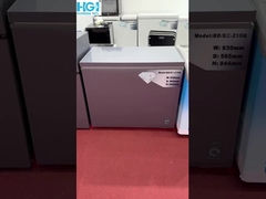 HGI Odmrażanie szybkie Chłodzenie 200L Zamrażarka na wierzchu Otwarte Drzwi Małe zamrażarki głębokie