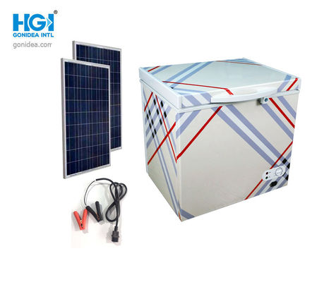 Zewnętrzna ładowalna mini zamrażarka zasilana energią słoneczną 70L 2.5 Cu Ft zamrażarka skrzyniowa
