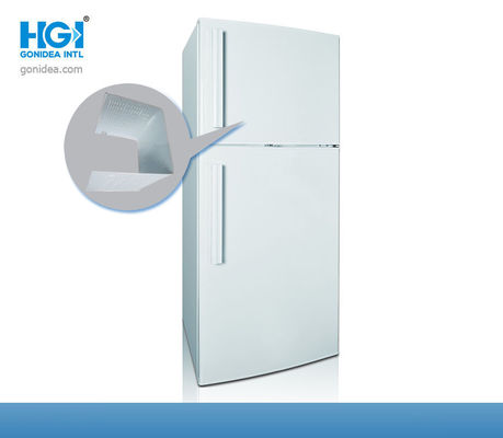 HGI 470 litrów 2-drzwiowe lodówki z zamrażarką górną 16,5 Cu Ft R134a CE Stal nierdzewna