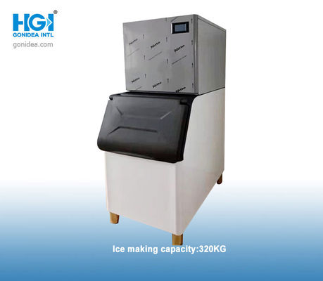 HGI 130L 320kg Kwadratowa automatyczna kostkarka do lodu Trwała do baru CCC CB