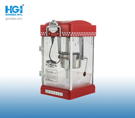 SASO Gonidea Commercial Pop Corn Maker Machine 300W Przezroczysty korpus